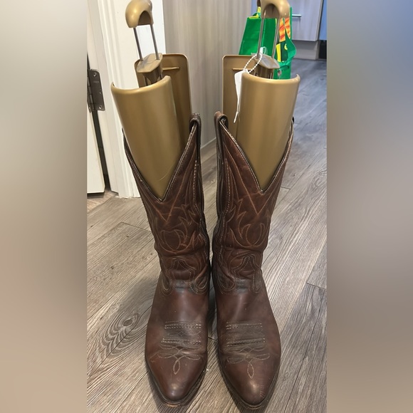 Vintage Boulet Cowboy Boots size 8.5M - Picture 1 of 3
